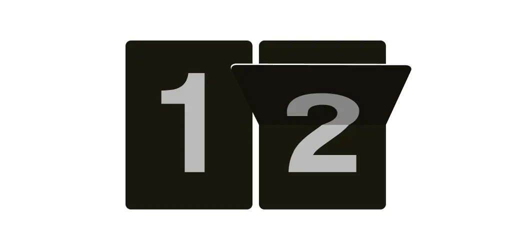 I-Zen Flip Clock Mod 1