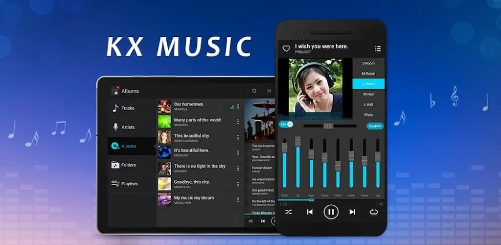 Download KX Music Player Pro APK (Patched/Full Version) Latest Version