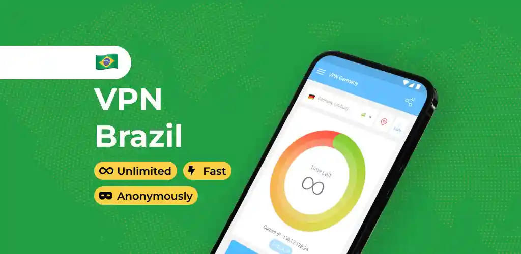 VPN Brasil obtiene la IP brasileña 1