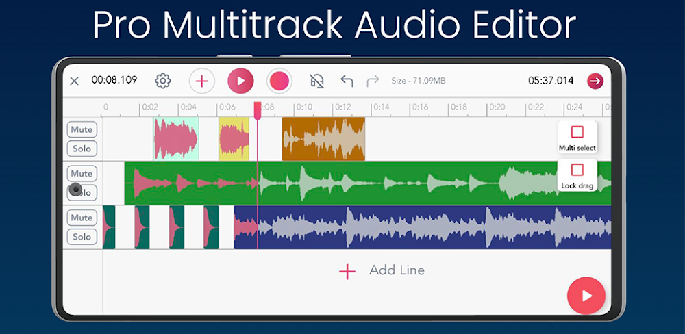 Mod de edición de audio VoxBox