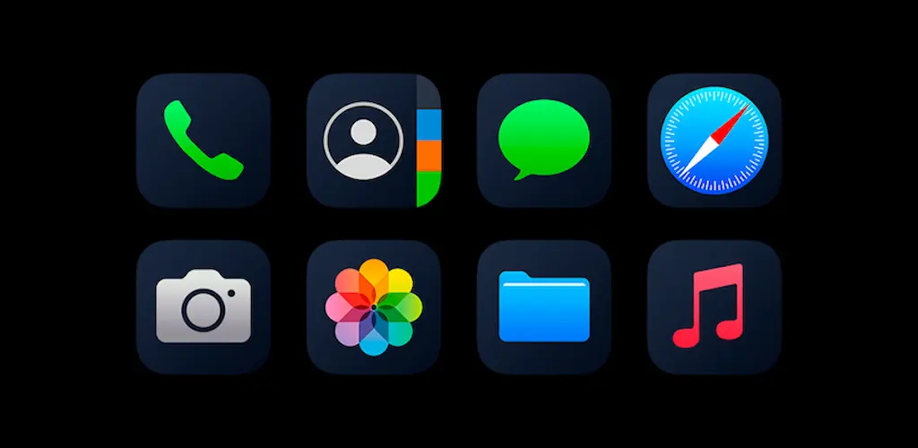 iPeach Black Icon Pack (1)