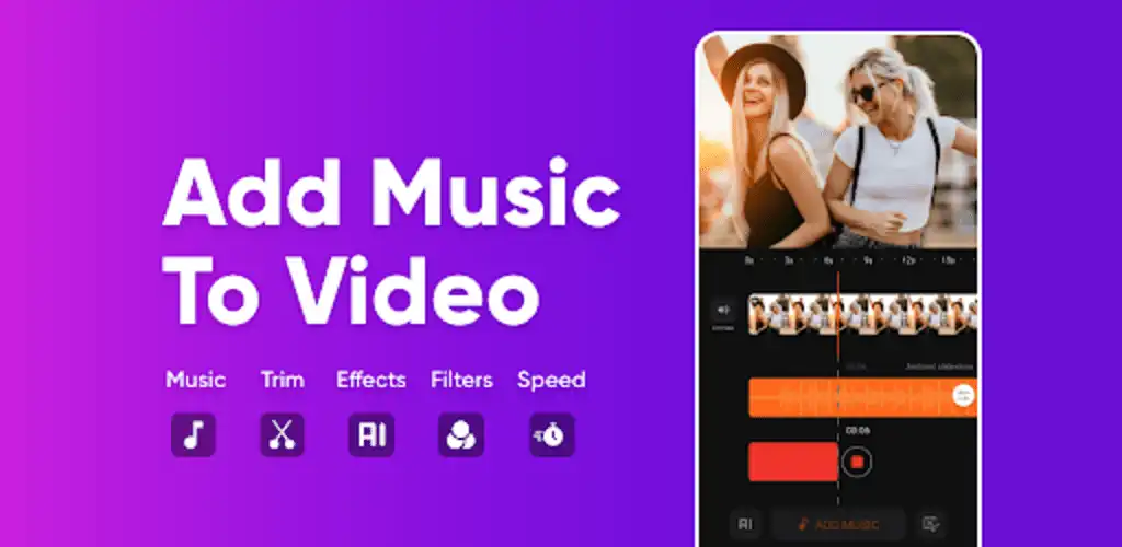 Add Music To Video & Editor Mod-1