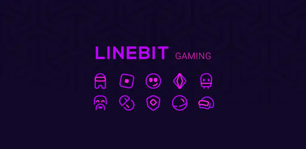 Gói biểu tượng chơi game Linebit