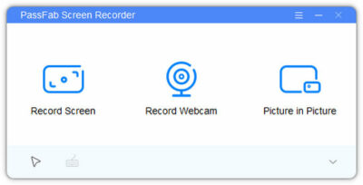 I-PassFab Screen Recorder 1