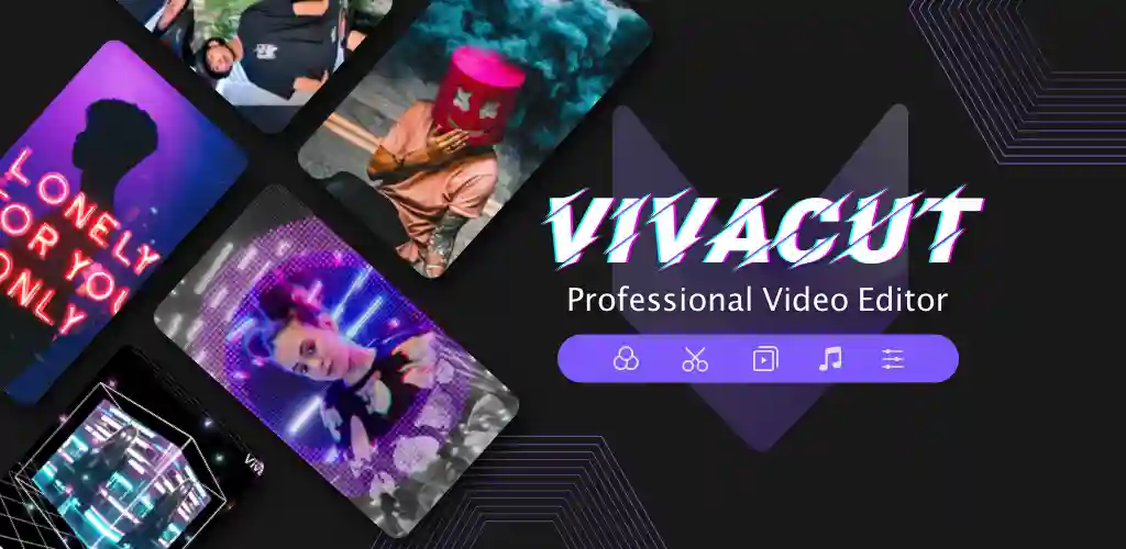 تطبيق محرر الفيديو VivaCut 1