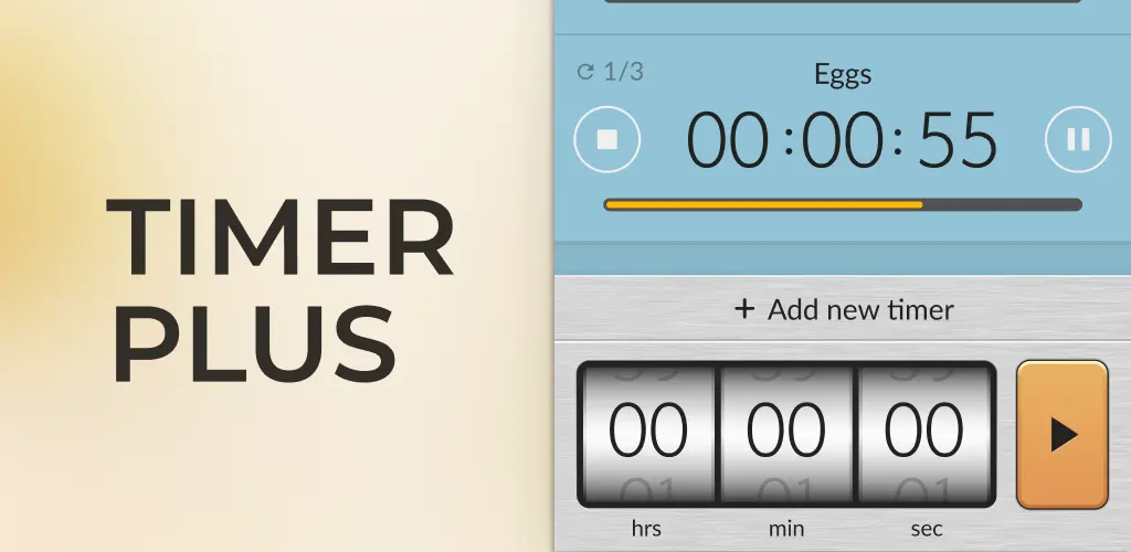 Timer Plus met stopwatch 1