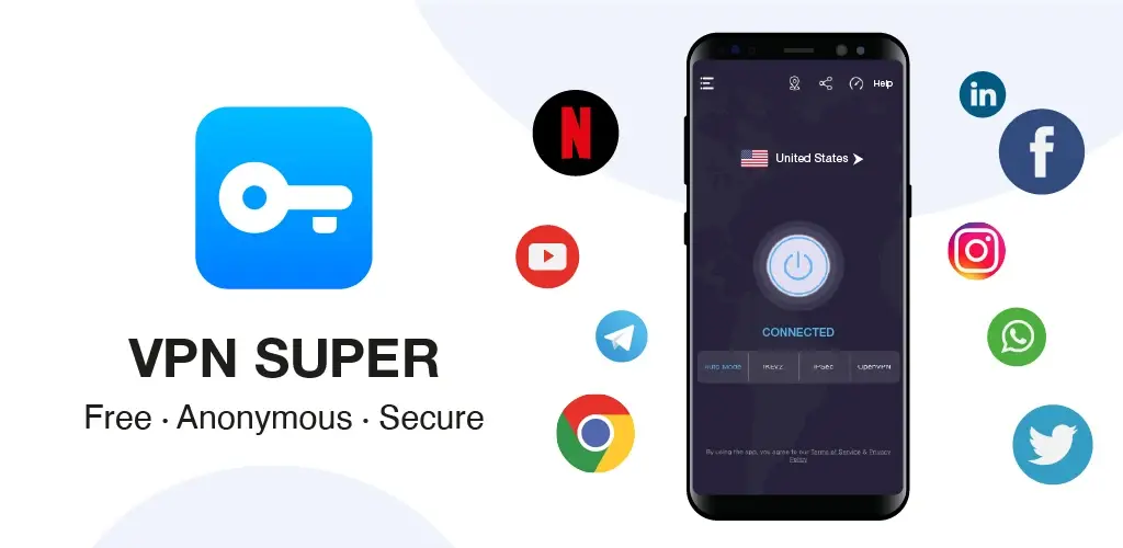 VPN Proksi Super Tidak Terbatas 1