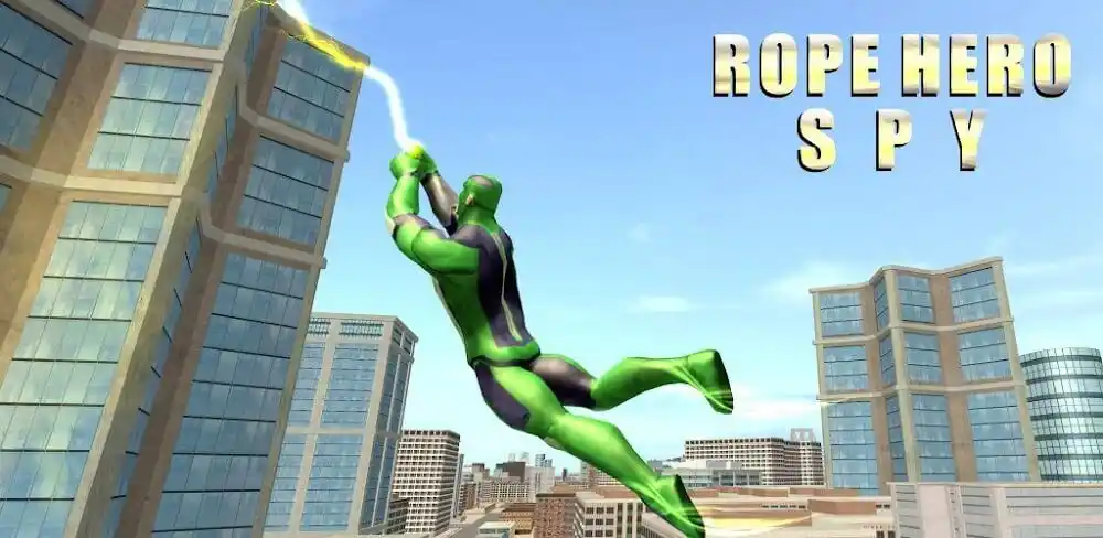 miami rope hero spider games 1