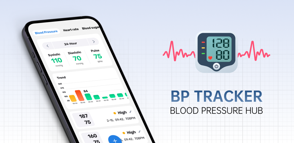 BP Tracker Blood Pressure Hub