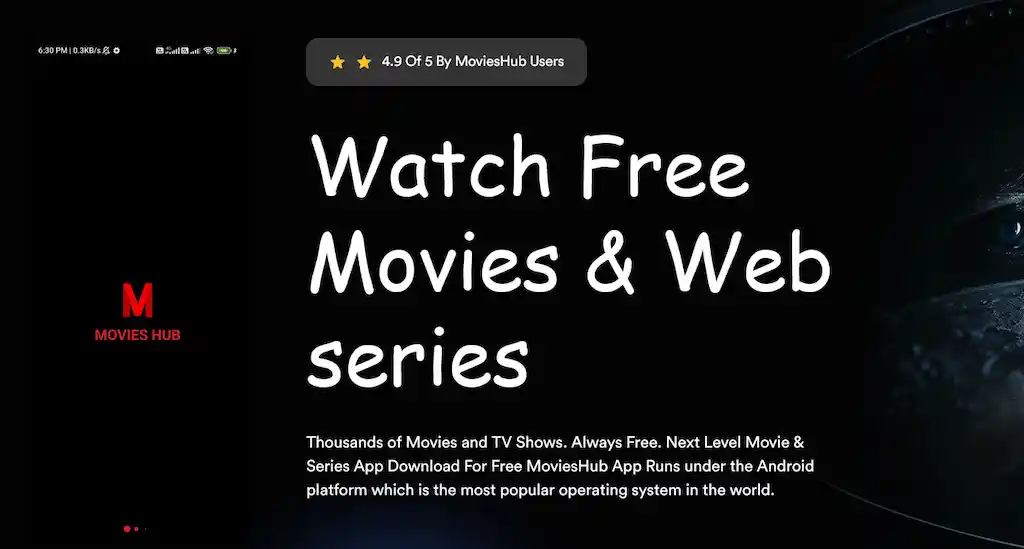 Movies Hub APK Download v2.0.3t (AdFree, MOD) 2023