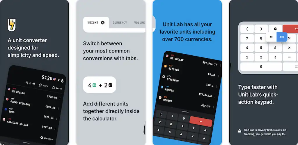 Unit Lab Converter Calculator