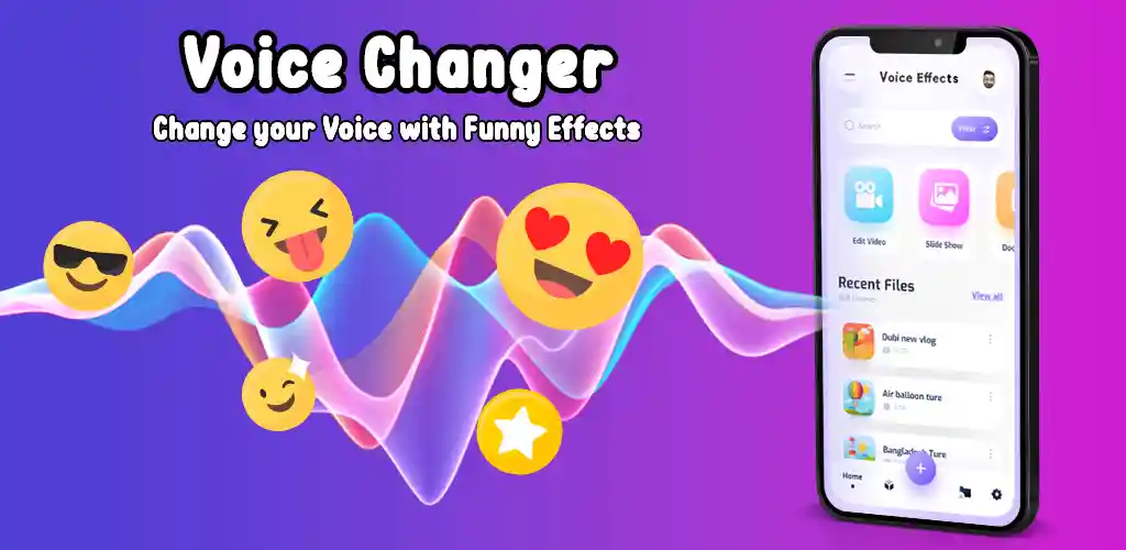 Voice Changer sa pamamagitan ng Sound Effects