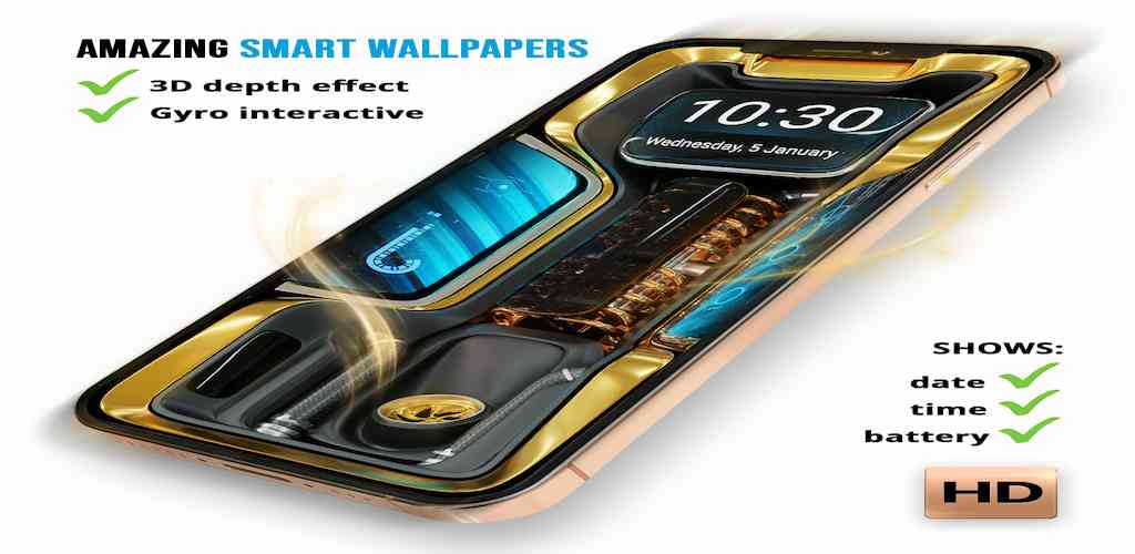 I-Wave Live Wallpapers Maker 3D1