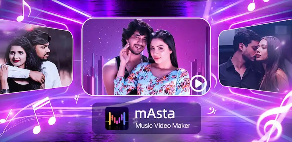 mAsta video maker with music
