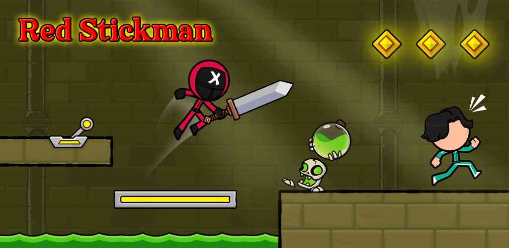 red stickman animation vs stickman fighting 11