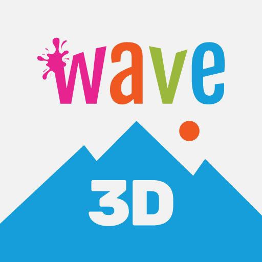 موجة صانع خلفيات حية 3D