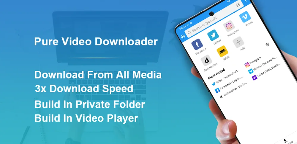 pure all video downloader 1