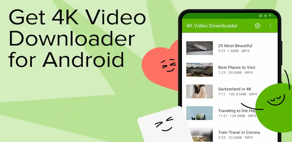 4K वीडियो डाउनलोडर मॉड