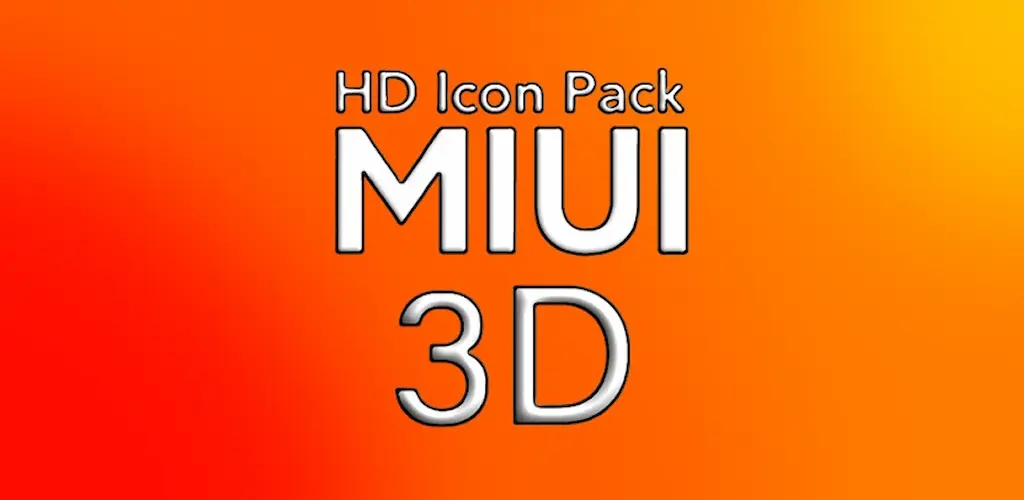 Pacote de ícones MIUl 3D
