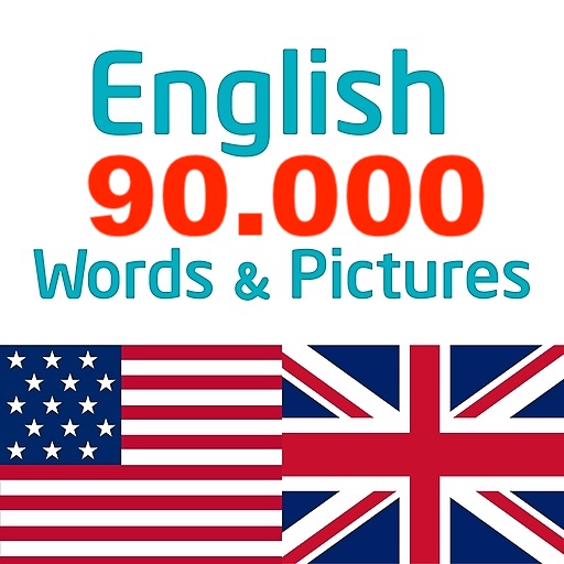 Engelse afbeeldingen van 90000 woorden
