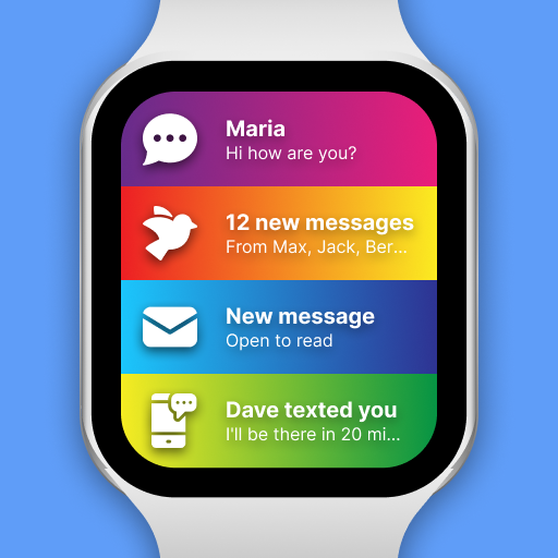 smartwatch bt sync horloge-app