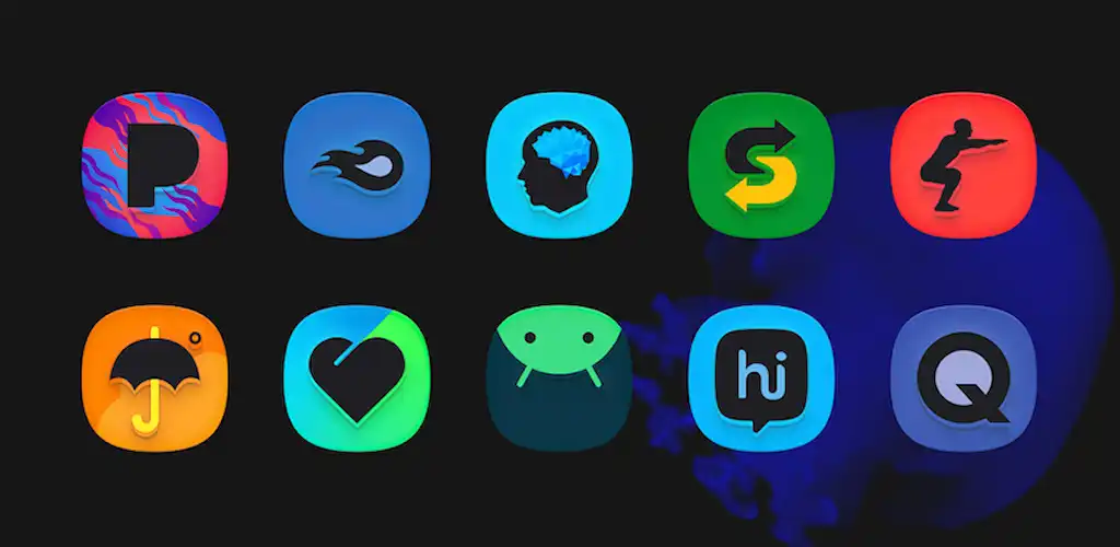 SuperBlack Icon Pack