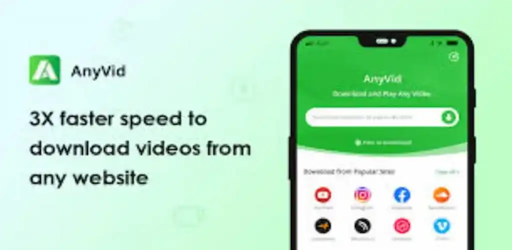 AnyVid - Video & Music Downloader 