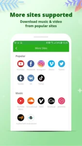 AnyVid – Video & Music Downloader MOD APK (Premium Unlocked) 3