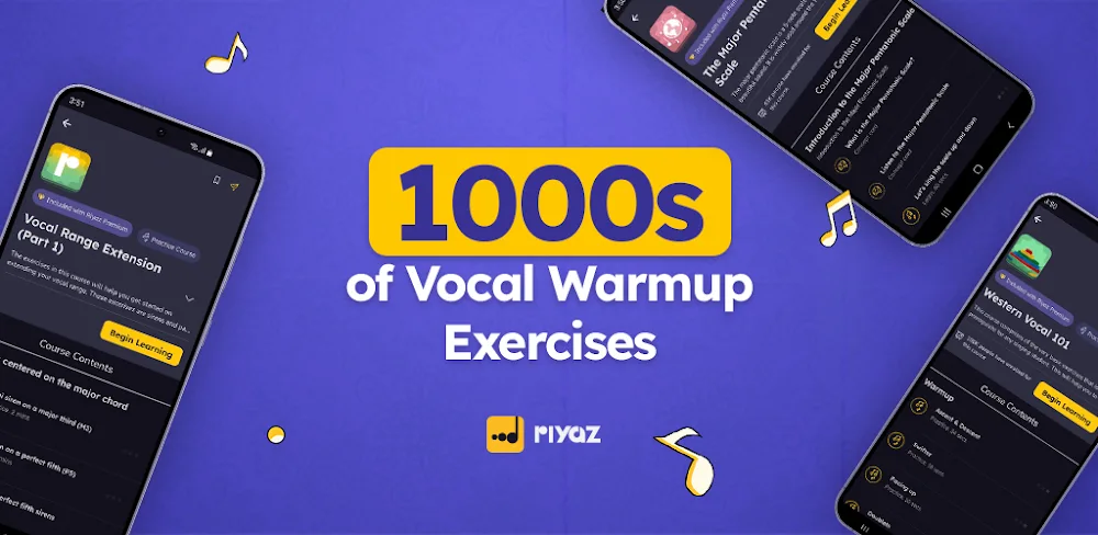 riyaz vocal warm up exercises 1