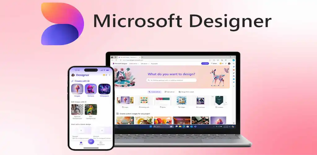 Microsoft Designer Mod APK - AI-powered creativity for personalized designs and editing.