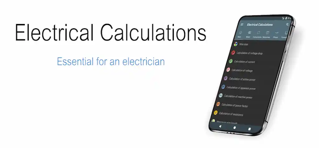 Download Electrical Calculations MOD APK (Premium Unlocked) Latest Version