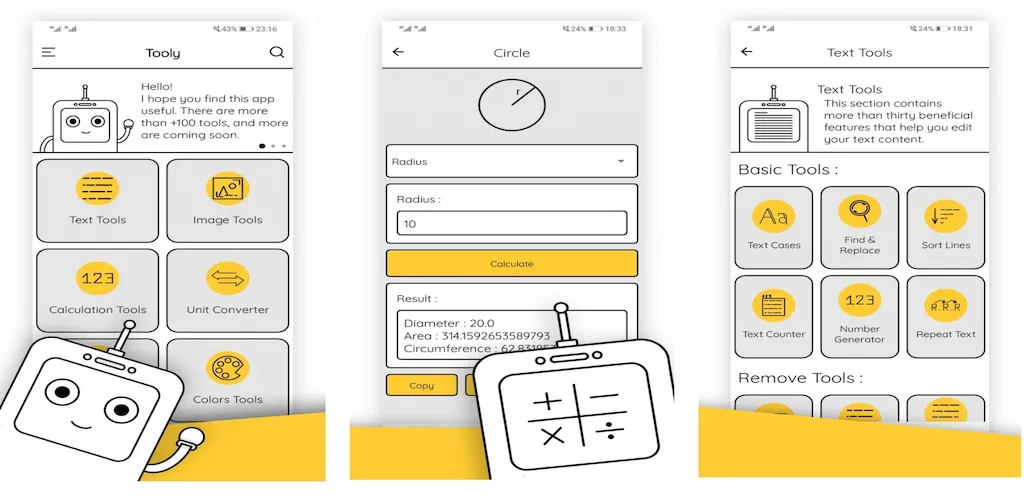 Download Tooly - All In One Tool Box MOD APK (Premium Unlocked) Latest Version