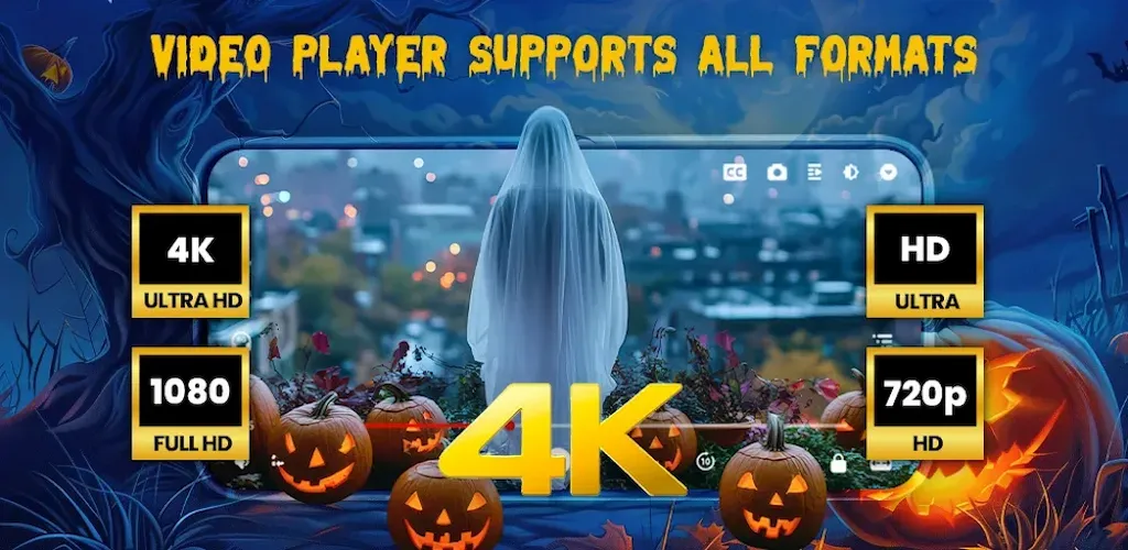 Download HDx Video Player all formats MOD APK (Premium Unlocked) Latest Version