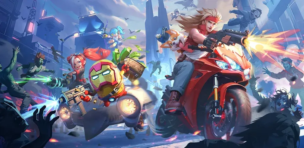 Download Potato Hero: Zombie Survival MOD APK (Menu, Battle Speed) Latest Version