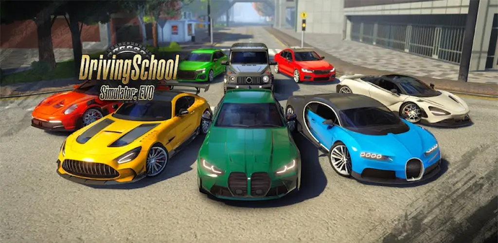 Driving School Simulator: EVO Mod APK – Real Driving & Manual Car Experience