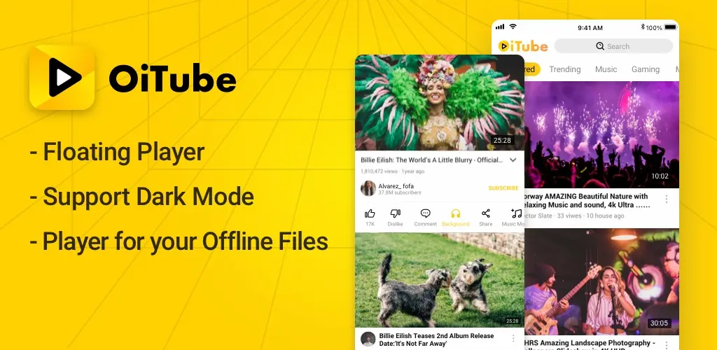 Download OiTube MOD APK (Pro Unlocked) Latest Version