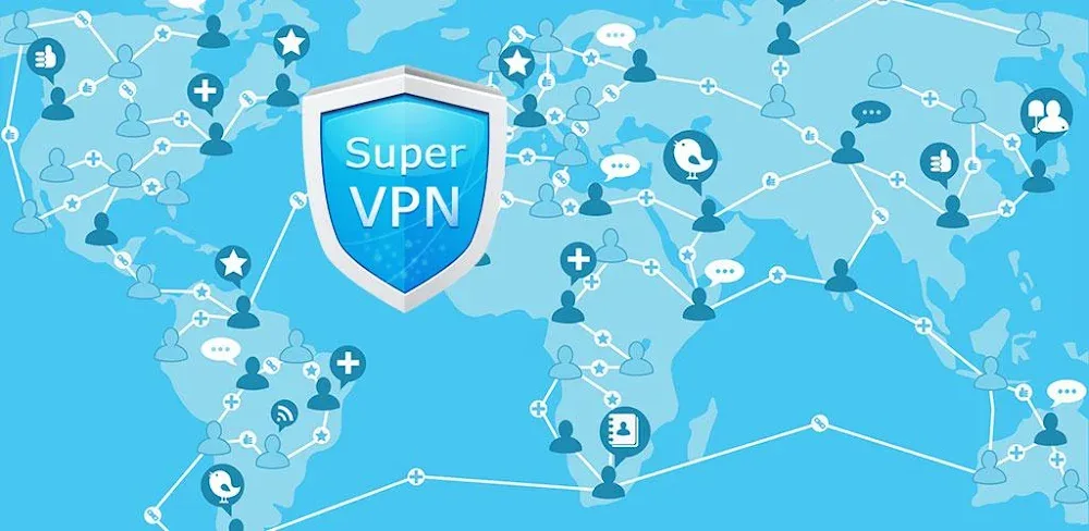 SuperVPN Pro Mod APK free download 