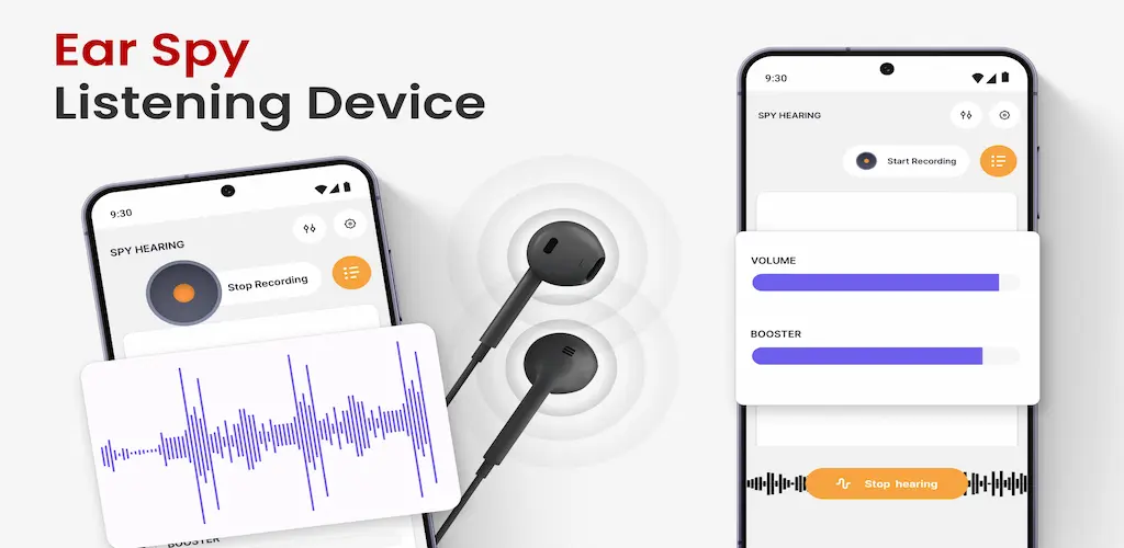 Download Ear Spy - Listening Device MOD APK (Pro Unlocked) Latest Version
