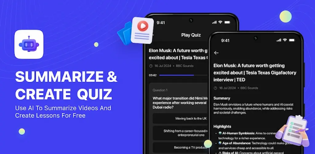 Download Summarify: AI Video Summarizer MOD APK (Premium Unlocked) Latest Version