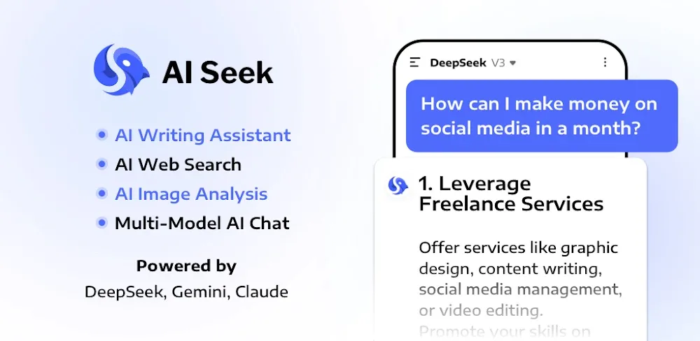 Download Deep Think - AI Seek Chatbot MOD APK (Premium Unlocked) Latest Version