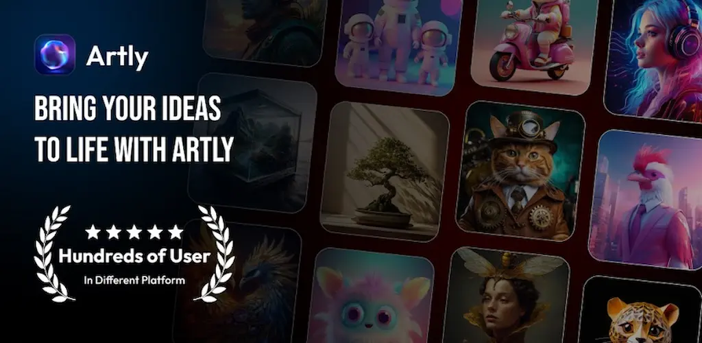 Download ARTLY - AI Art Generator MOD APK (Premium Unlocked) Latest Version