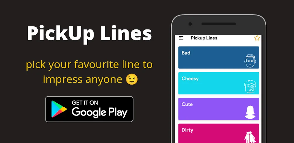 Download Pickup Lines - Flirt Messages MOD APK (Premium Unlocked) Latest Version