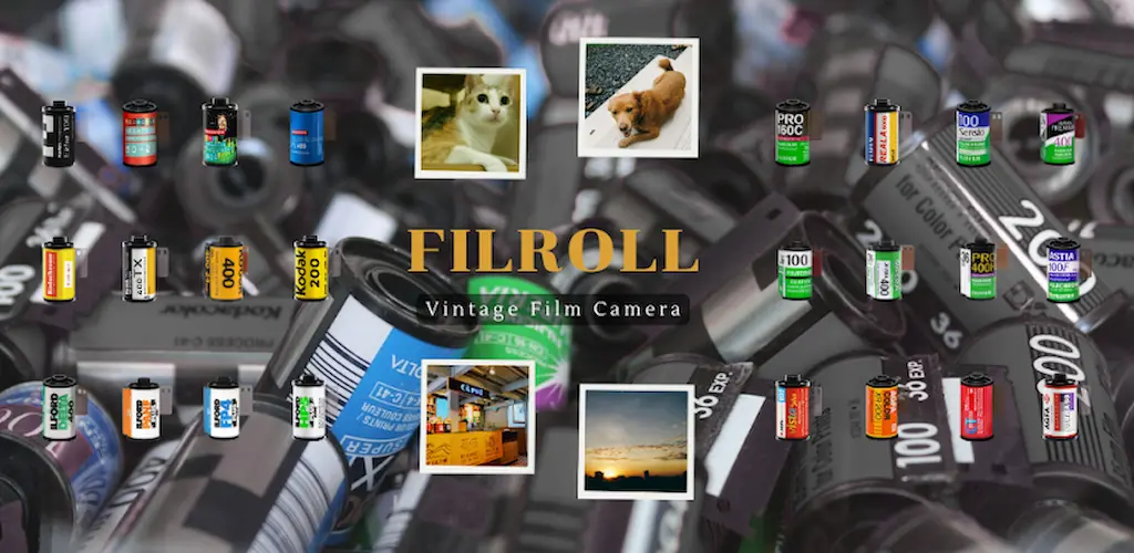 Download FILROLL - Vintage Film Camera MOD APK (Premium Unlocked) Latest Version