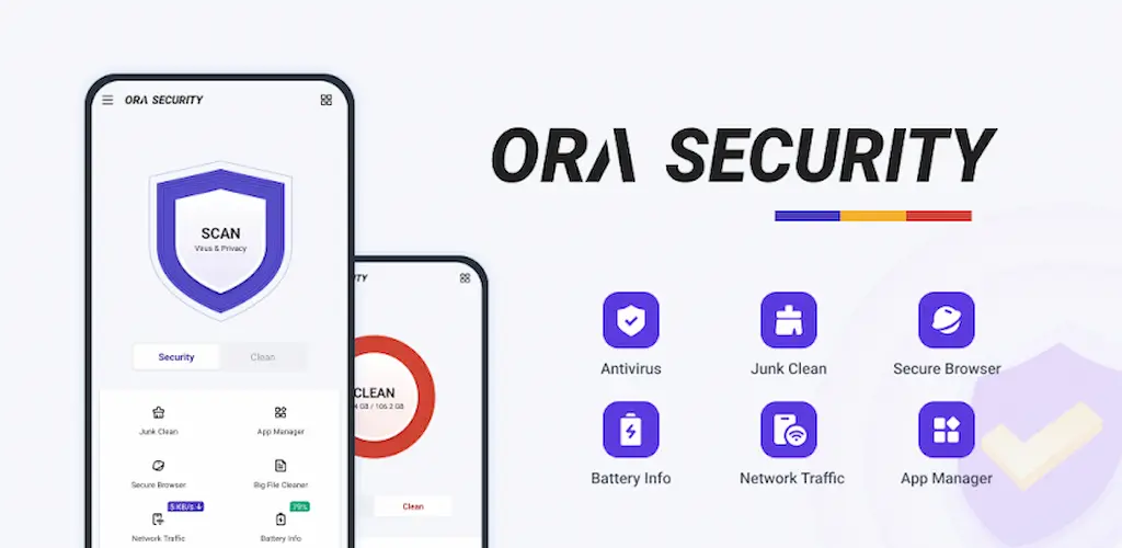 Download Ora Security: clean, antivirus MOD APK (Premium Unlocked) Latest Version