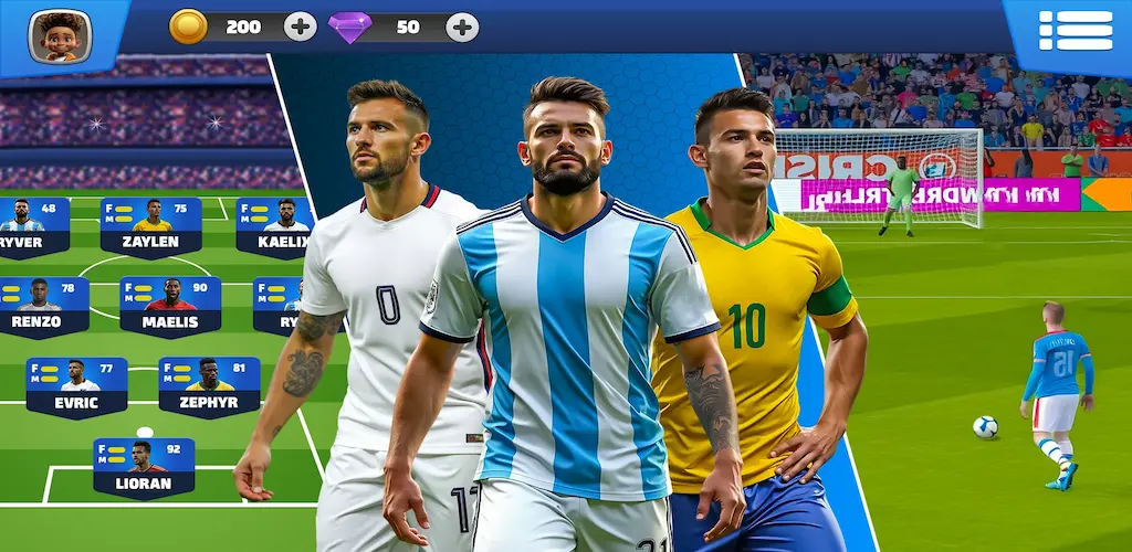 Download Soccer 2025 Football Games MOD APK (Unlimited Money) Latest Version