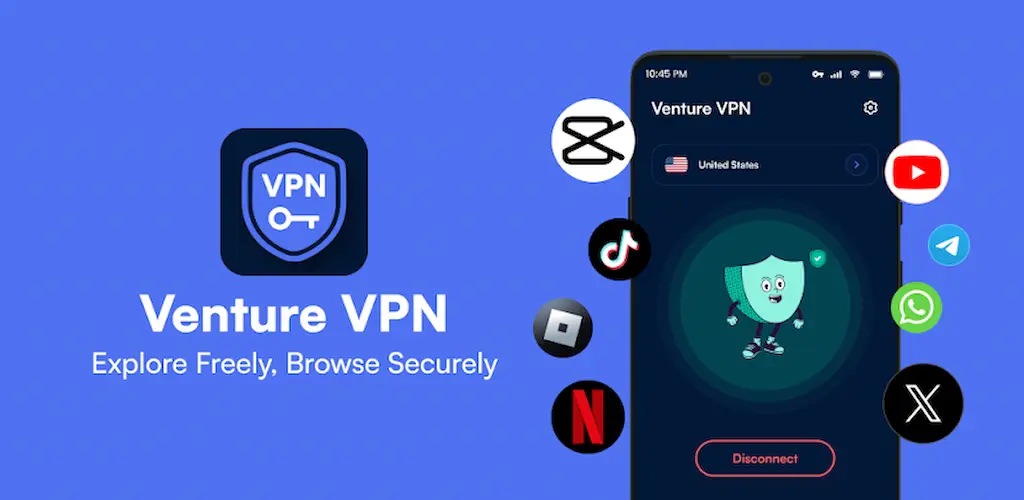 Venture VPN Mod APK