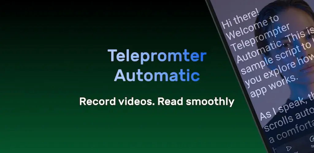 Download Teleprompter Automatic MOD APK (Premium Unlocked) Latest Version