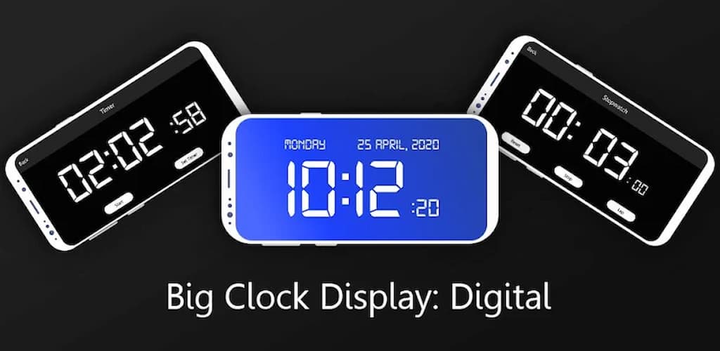 Big Clock Display_ Digital