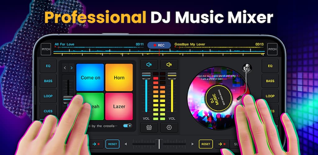 DJ Music mixer - DJ Mix Studio