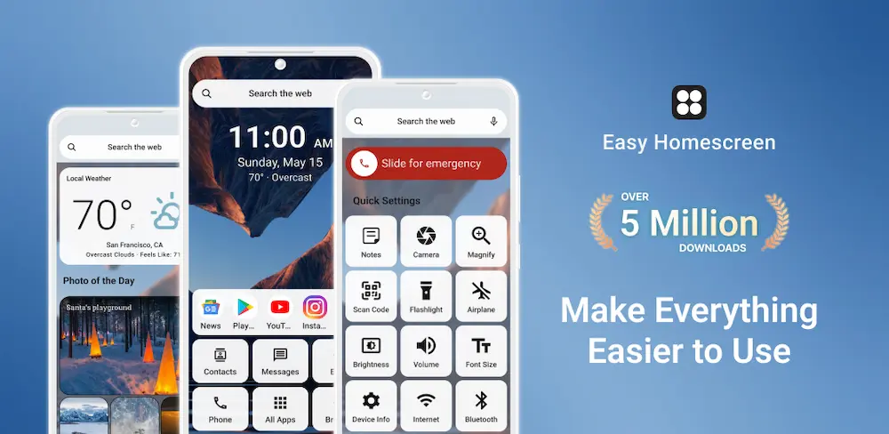 Easy Homescreen Premium Mod Apk